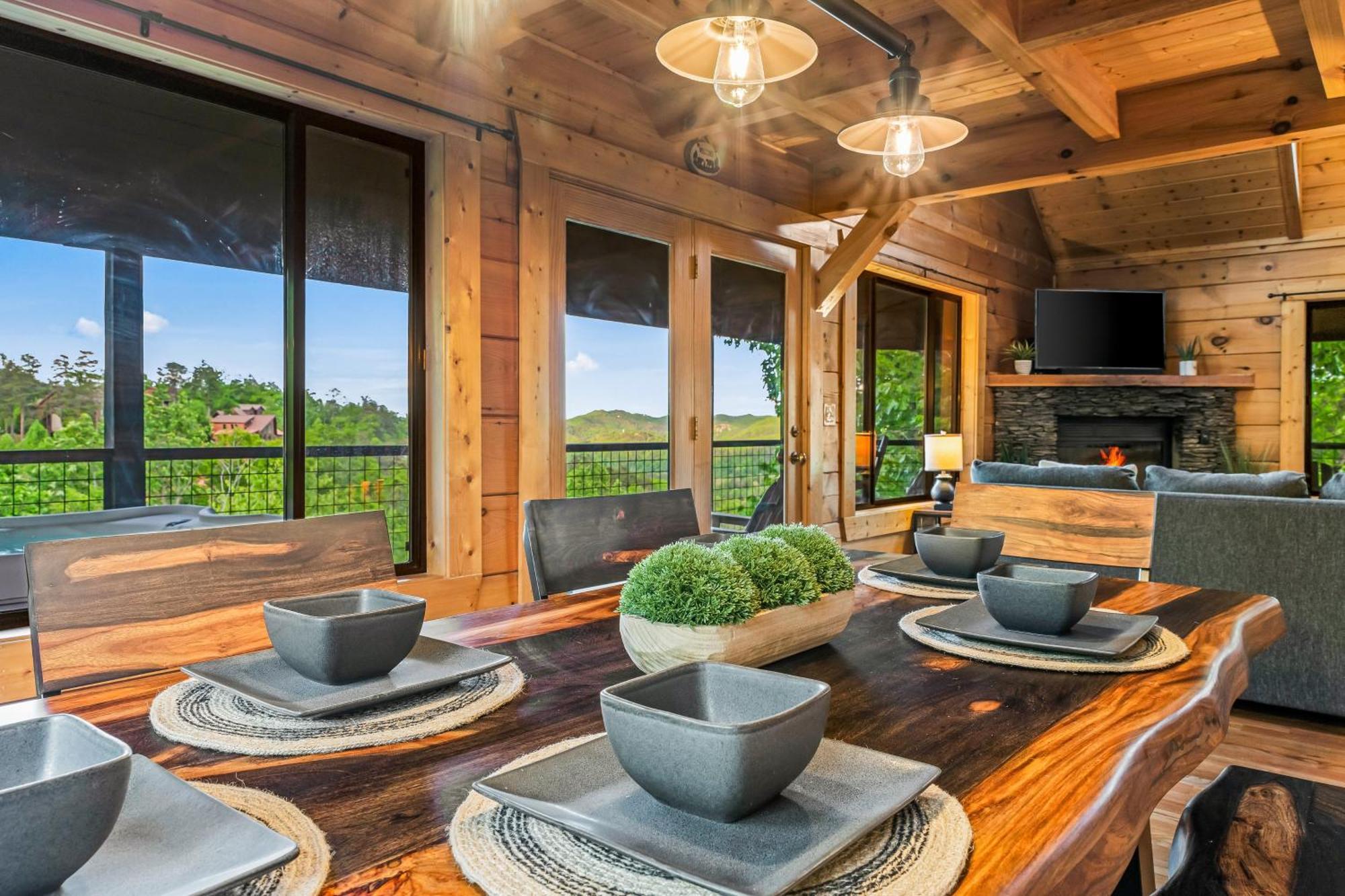 Dawns View Villa Sevierville Rom bilde
