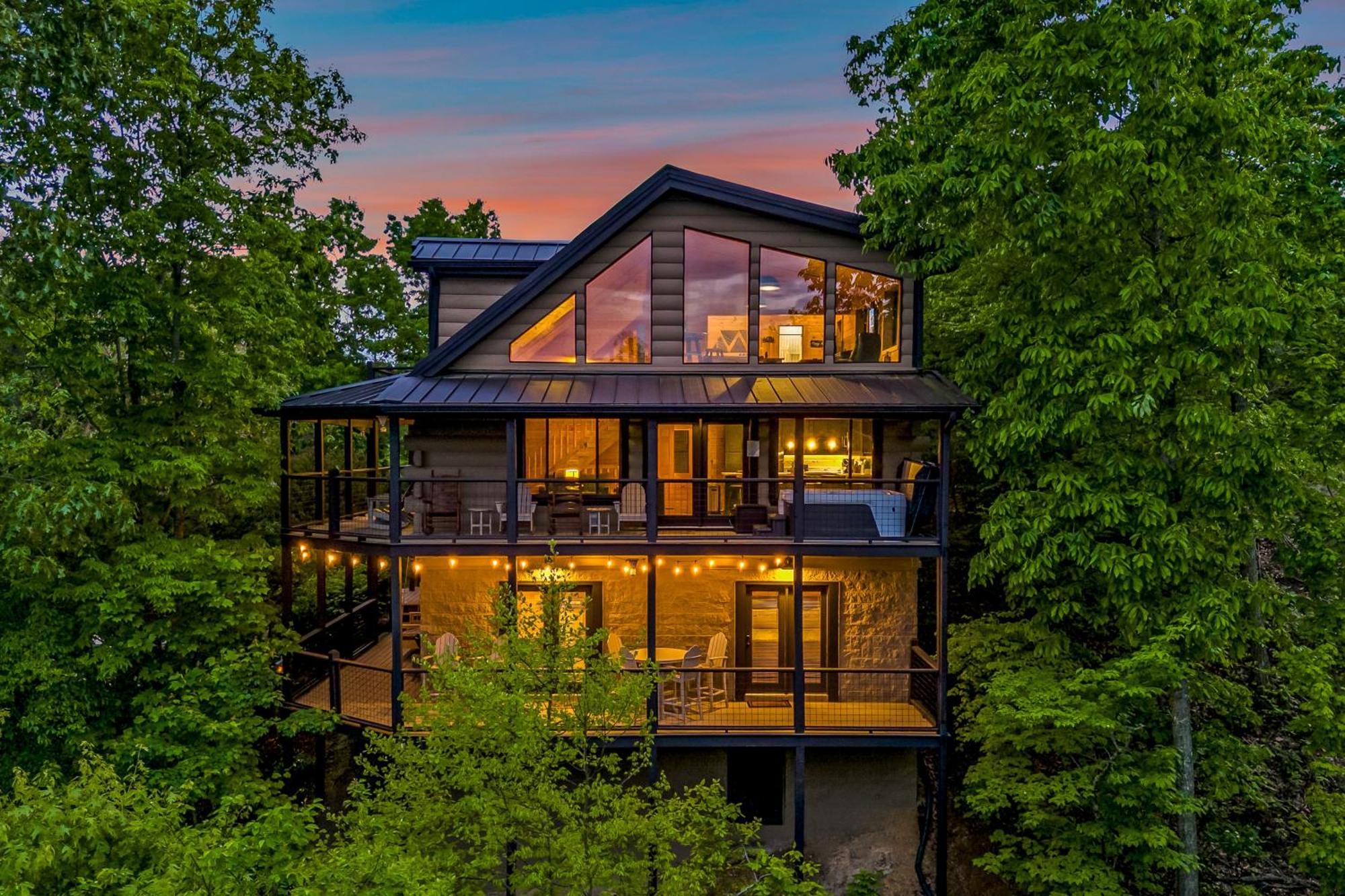 Dawns View Villa Sevierville Rom bilde